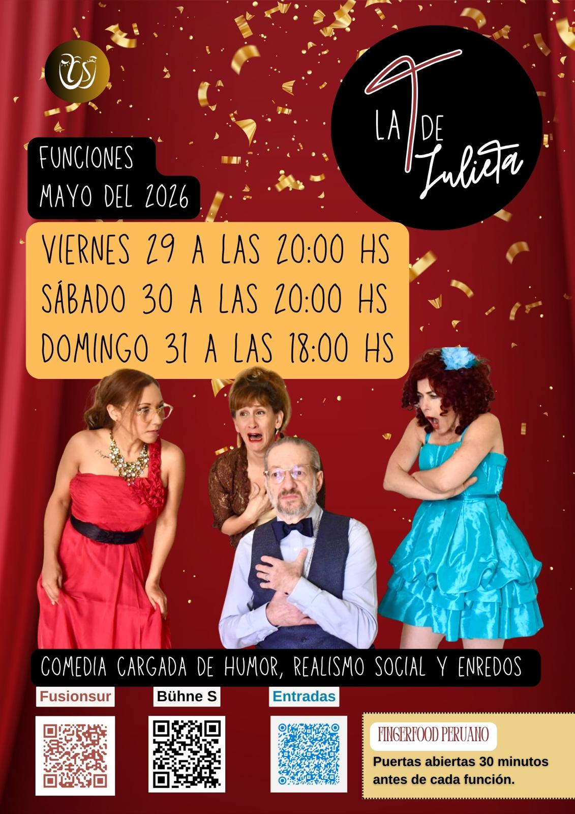 Obra de Teatro - La T de Julieta