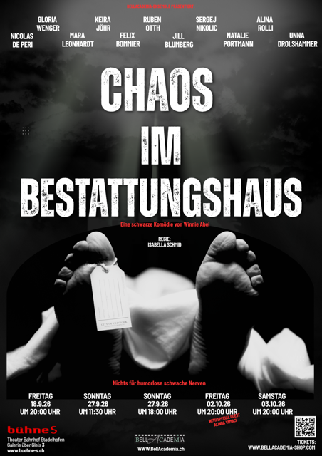 CHAOS IM BESTATTUNGSHAUS