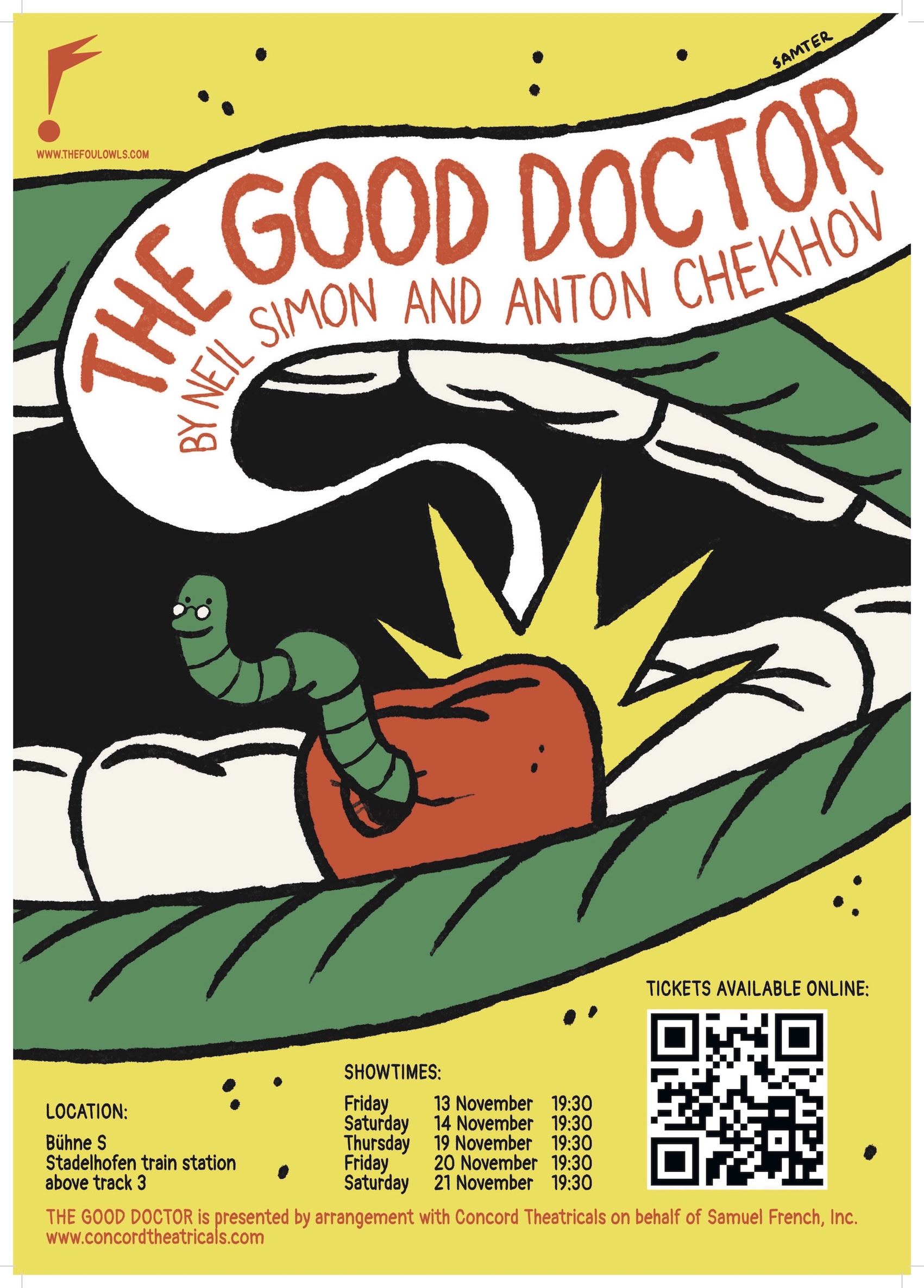 The Good Doctor by Neil Simon adapted from Anton Chekhov